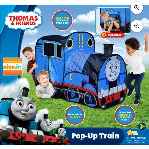 Thomas & Friends Portable Pop-up Play Train Tent 🚂 - Picture 5 of 13